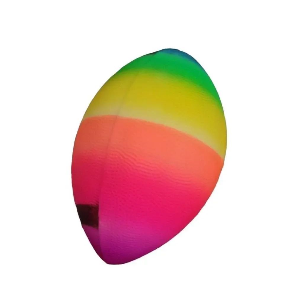 7in Rainbow Football - Picture 2 of 3